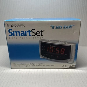NEW Emerson Research SmartSet Dual Alarm Clock Model AC100 Red LED NIB NOS - Picture 1 of 5