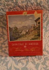 Cavalcade of America Interlocking Picture Puzzle."1940s Radio - Picture 1 of 1