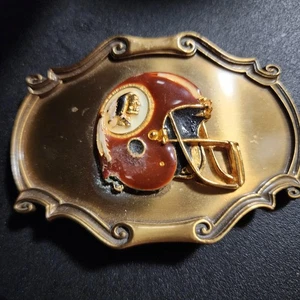 Vintage Washington Redskins Belt Buckle NFL Football Helmet Plaque Rainlce 1978 - Picture 1 of 5