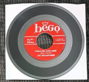 LOS RELAMPAGOS 45 RPM Vinyl record INGRATOS OJOS MIOS / DESBELOS MIOS BEGO - Picture 1 of 4
