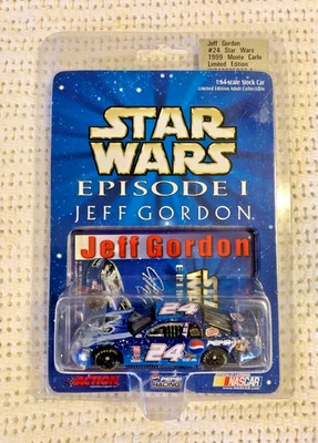 Jeff Gordon #24 Star Wars Episodio 1 1/64 Acción Diecast NASCAR Nuevo 1999 Foto 1 de 3