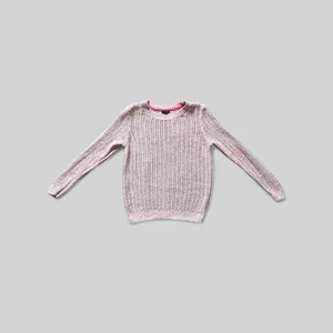 Talbots Sweater Womens Medium Petite Open Knit Crewneck Pullover Spring Cotton - Picture 1 of 8