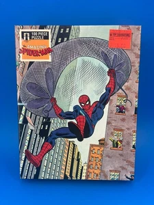 Vintage Marvel 1988 The Amazing Spiderman 100 Piece Puzzle New! Factory Sealed! - Picture 1 of 8