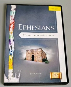 Ephesians Discover Your Inheritance Jeff Cavins The Great Adventure 4 CD Set EUC - Picture 1 of 15