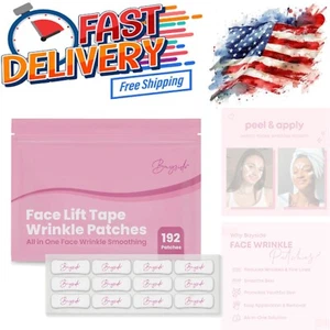 Gentle Face Tape for Wrinkles – 192 Invisible Lifting Strips for All Skin Types - Picture 1 of 10