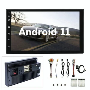 7" Android 11 Car Stereo Radio Player GPS Double 2Din Wifi USB Universal 2G RAM - Picture 1 of 11