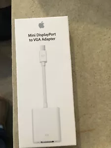 Original Apple Mini DisplayPort auf VGA Adapter - Brandneu!! - Bild 1 von 2