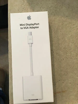 Genuine Apple Mini DisplayPort to VGA Adapter - Brand New!! - Image 1 of 2