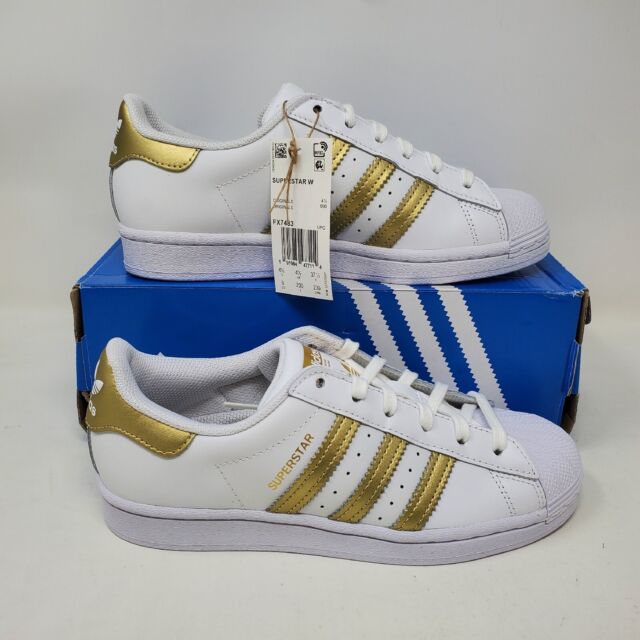 TÊNIS ADIDAS SUPER STAR REF 04 - Dourado Calçados