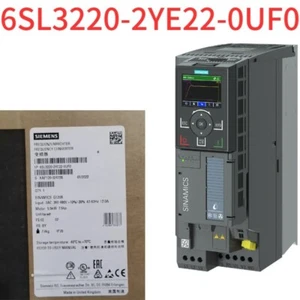 New 6SL3220-2YE22-0UF0 SINAMICS G120X Rated power: 5.5 kW At 110% 60s, 100% 240 - Picture 1 of 3