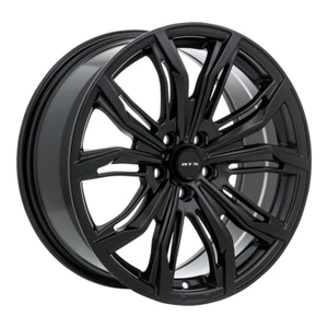 16 inch 16x7 RTX Black Widow Satin Black wheel rim 5x4.5 5x114.3 +40 - Picture 1 of 1