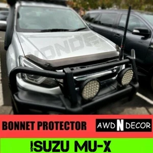 Bonnet Protector for Isuzu MU-X 2017-2019 MY17 Tinted Guard MUX - Picture 1 of 5