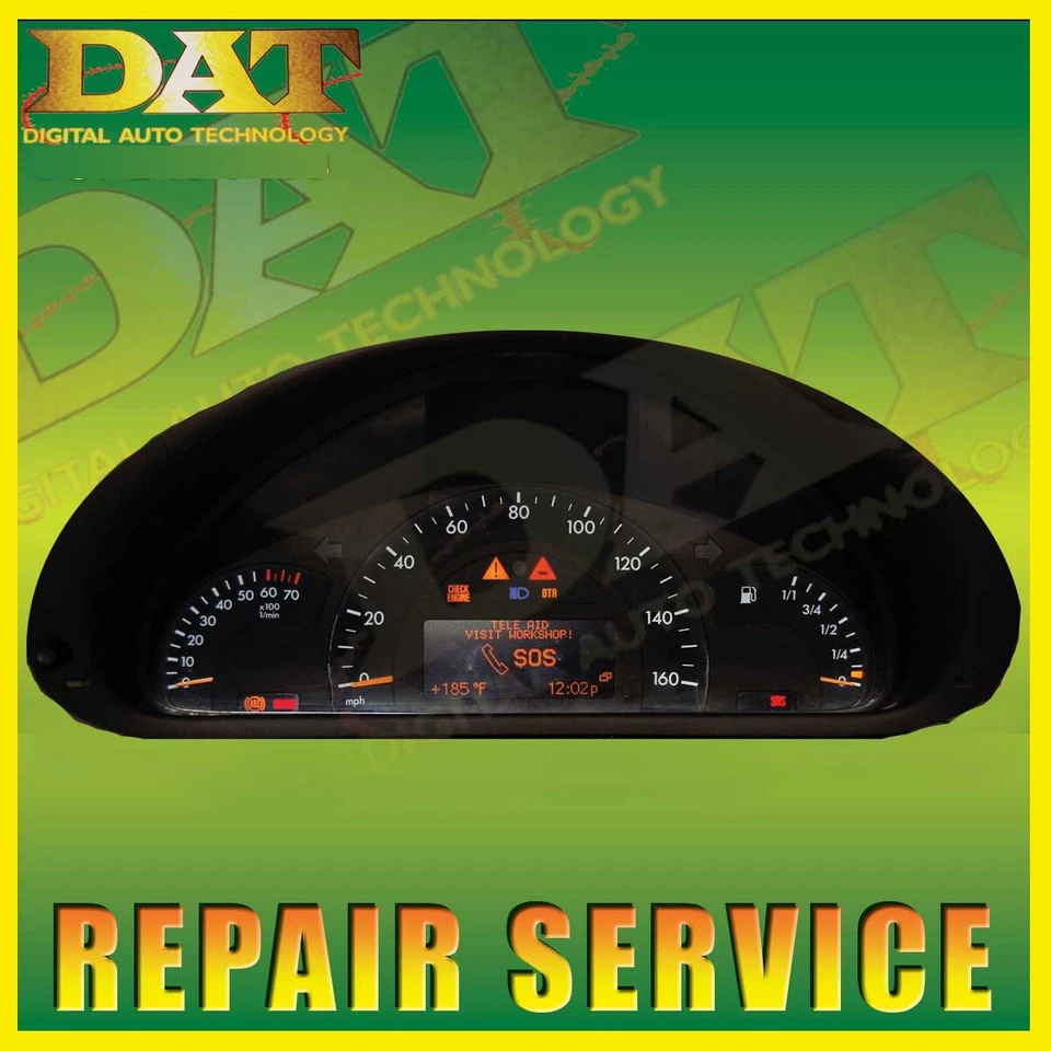 Mercedes-Benz C230, C240, C320, W203 Cluster Speedometer (01-05) *Repair Service - Image 1 of 1