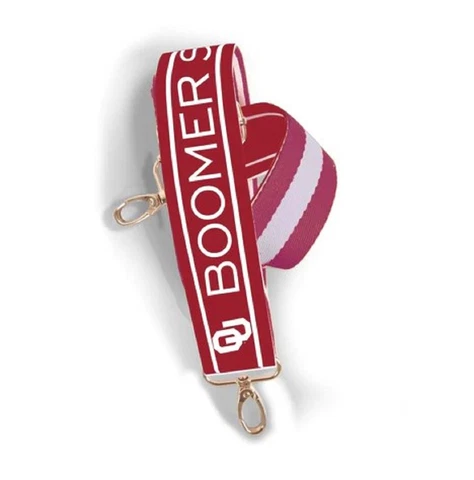 Desden Oklahoma Sooners Patterned 1.5" Purse Strap Cover