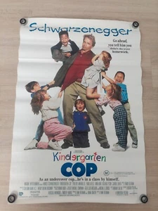Kindergarten Cop 1990 Original One Sheet Movie poster Schwarzenegger Vintage - Picture 1 of 2