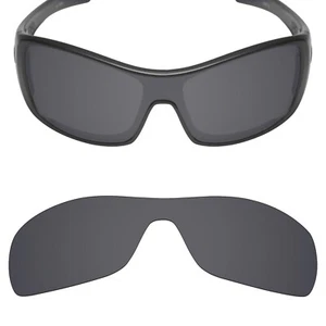 Lentes de repuesto no polarizadas hdhut para gafas de sol Oakley Antix negras PC - Imagen 1 de 4