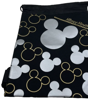 NOVA DISNEY Mickey Mouse Bolsa de Cordão Mochila Bolsa de Cordas Estilingue Cinch Tote - Imagem 1 de 4