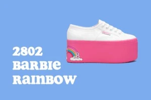 [Barbie] Barbie x Superga 2802 Barbie Rainbow Sneakers S8127VWA04 for Women