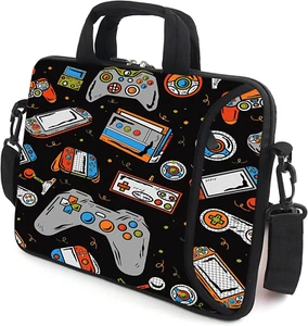 13.3" Laptop Bag Adjustable Shoulder Strap with Handle Accessory Pocket Fits ... - Picture 1 of 2
