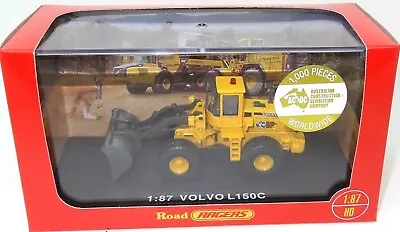1:87 VOLVO CONSTRUCTION WHEEL LOADER - AC/DC - NEW DIECAST IN DISPLAY CASE - Image 1 of 3