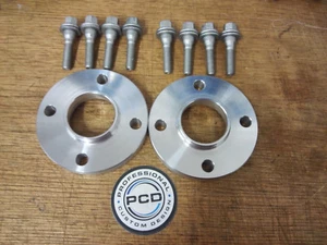 Peugeot Partner 4x108 Hubcentric Spacers 20mm Wide 65.1CB & 8 Bolts ALLOY WHEELS - Picture 1 of 6
