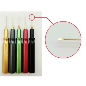 5PCS Metal Watch Dip Oilers Needle Oil Lubricant Pin Pen Pocketwatch Repair Tool - Picture 1 of 6