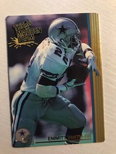 1993 Action Packed Prototype Sample Promo ES1 Emmitt Smith Cowboys