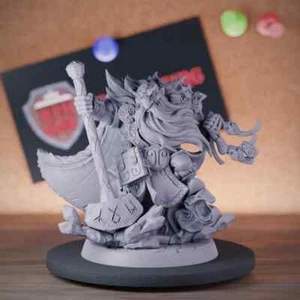 Miniature Paladin Clerc Ulfgar Donjons et Dragons Mini DnD 5e TTRPG - Photo 1/8