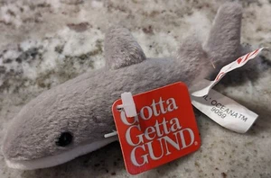 NWT Vintage Gotta Getta GUND Lil' Oceana Mini 4" Shark Plush Toy New W/ Tags - Picture 1 of 4