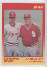 1989 Star Johnson City Cardinals Mark DeJohn Dick Sisler #24