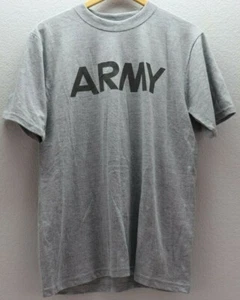 Neu mit Etikett offizielles US ARMY graues kurzärmliges T-Shirt reflektierend Größe Small M4110 - Bild 1 von 6