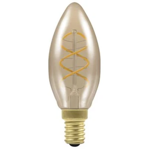 LED Candle Spiral Filament Antique 2.5W Dimmable 2200K SES-E14 - Picture 1 of 1