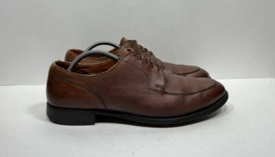 Sapato Paul Stuarts Choice Masculino Tamanho 10.5 E Marrom Biqueira Dividida Derby Inglaterra - Imagem 1 de 4