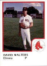 1986 Elmira Pioneers ProCards #25 David Walters Lumberton North Carolina NC Card