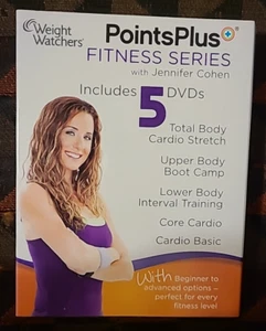Weight Watchers Point Plus Fitness Series With Jennifer Cohen 5 DVD's Box Set - Picture 1 of 6