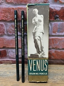 VTG Venus Drawing Pencils Grade H American Pencil Company 3800 In Box - Picture 1 of 14