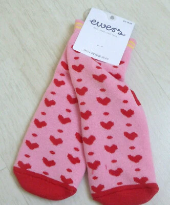 ewers Stoppersocken, ABS Antirutsch Socken, Stoppi Socks, rote Herzchen. NEU!!!
