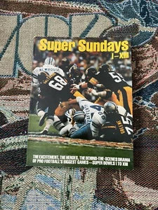 Vintage Super Sundays NFL Coffee Table Book / Magazine Super Bowl AI-XIII - Picture 1 of 3