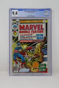 Marvel Comics 1976 Marvel Double Feature #17 🔥 CGC 9.4 Near Mint 🔥 LOW POP - Picture 1 of 3