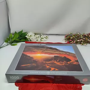 Edition Alexander von Humboldt Heye 1000-teiliges Puzzle Mesa Arch 27 Zoll x 20 Zoll VERSIEGELT - Bild 1 von 7