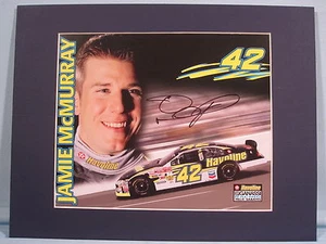 Saluting NASCAR Great - Jamie McMurray y su autógrafo - Imagen 1 de 1