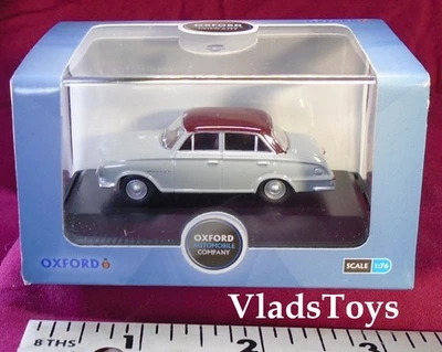 Oxford Auto Diecast 1/76 Scale Vauxhall Victor FB - Red / Gull Grey 76FB001 - Image 1 of 4