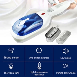 800W Portable Household Eletric Garment Steamer Clothes Fabric Heat Wrinkle R - Bild 1 von 12