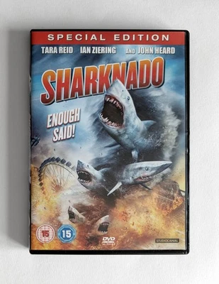 Sharknado DVD (2013) region 2 PAL Ian Ziering Tara Reid - Image 1 of 4