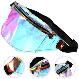 Bolso bandolera individual de cintura transparente para mujer 1 pieza - Imagen 1 de 12