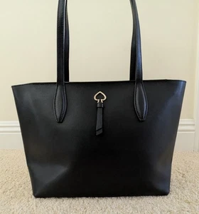 Kate Spade New York Adel Large Tote Bag Purse Black - Picture 1 of 11