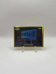 2025 Topps Chrome Spongebob Rock Bottom 39/50 Gold Refractor #127 - Bild 1 von 2