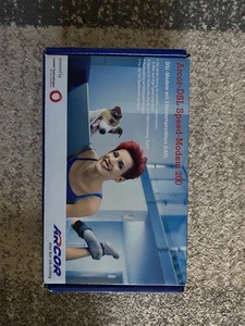 Brand new, factory sealed Arcor DSL Speed-Modem 200 from the early 2000s. - Bild 1 von 4