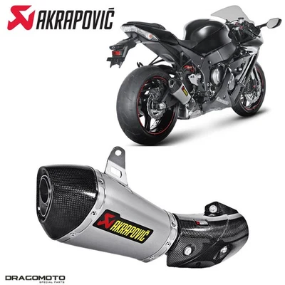 Escape KAWASAKI ZX-10 R 1000 ABS Ninja 2011-2015 AKRAPOVIC Titanium S-K10SO7... Foto 1 de 4