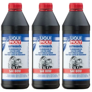 3x 1 Liter Liqui Moly 1020 Getriebeöl 80W GL4 - Bild 1 von 5